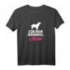 Cocker Spaniel Mama T-Shirt für Hundeliebhaberinnen – Klassisch geschnitten, ideal für Tiermütter und Hundebesitzerinnen