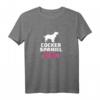 Cocker Spaniel Mama T-Shirt für Hundeliebhaberinnen – Klassisch geschnitten, ideal für Tiermütter und Hundebesitzerinnen