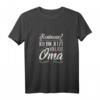 Rentnerin Vollzeit Oma T-Shirt - Lustiger Spruch zum Ruhestand, ideales Geschenk für Großmütter und Mütter