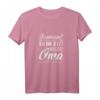 Rentnerin Vollzeit Oma T-Shirt - Lustiger Spruch zum Ruhestand, ideales Geschenk für Großmütter und Mütter