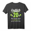 Lustiges 20. Geburtstag T-Shirt für Mann & Frau - Witzige Geschenkidee & Deko für den 20. Geburtstag 2004