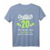 Lustiges 20. Geburtstag T-Shirt für Mann & Frau - Witzige Geschenkidee & Deko für den 20. Geburtstag 2004