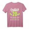 Lustiges 20. Geburtstag T-Shirt für Mann & Frau - Witzige Geschenkidee & Deko für den 20. Geburtstag 2004