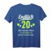 Lustiges 20. Geburtstag T-Shirt für Mann & Frau - Witzige Geschenkidee & Deko für den 20. Geburtstag 2004