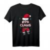 Opa Claus Weihnachten Partnerlook T-Shirt – Lustiges Weihnachtsmann Outfit für Familie & Feiertage, perfekt für Weihnachtsfeier und Geschenke