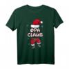 Opa Claus Weihnachten Partnerlook T-Shirt – Lustiges Weihnachtsmann Outfit für Familie & Feiertage, perfekt für Weihnachtsfeier und Geschenke