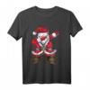 Tanzender Santa Claus - Dabbing Weihnachtsmann Langarmshirt für Weihnachten, lustiges Geschenk für Familie und Freunde