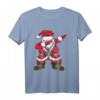 Tanzender Santa Claus - Dabbing Weihnachtsmann Langarmshirt für Weihnachten, lustiges Geschenk für Familie und Freunde