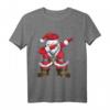 Tanzender Santa Claus - Dabbing Weihnachtsmann Langarmshirt für Weihnachten, lustiges Geschenk für Familie und Freunde