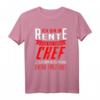 Rente Rentner Ruhestand Opa Großvater Großpapa Geschenk - Lustiges Pensionär Style T-Shirt für Weihnachten, Geburtstag & besondere Anlässe