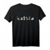 Happy Hunde Team Comic T-Shirt – Lustiges Hundemotiv für Hundeliebhaber, Gassigeher und Hundebesitzer, Ideal als Geschenk