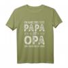 Lustiges Papa Opa T-Shirt mit Spruch – Perfektes Geschenk zum Geburtstag, Vatertag & Weihnachten für stolze Väter und Opas