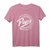 Bester Papa der Welt Vintage T-Shirt - Perfektes Vatertag Geschenk mit Spruch für Papa zum Geburtstag oder Weihnachten