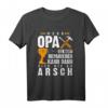 Wenn Opa es nicht reparieren kann dann sind wir am Arsch - Lustiges Geschenk T-Shirt für Opa zum Geburtstag, Weihnachten & als Dankeschön