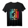 Kinder Bääm! Ich bin 7 Geburtstag T-Shirt für Jungen und Mädchen – Lustiges Geburtstags T-Shirt mit Roller-Motiv für 7-Jährige