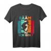 Kinder Bääm! Ich bin 7 Geburtstag T-Shirt für Jungen und Mädchen – Lustiges Geburtstags T-Shirt mit Roller-Motiv für 7-Jährige