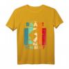 Kinder Bääm! Ich bin 7 Geburtstag T-Shirt für Jungen und Mädchen – Lustiges Geburtstags T-Shirt mit Roller-Motiv für 7-Jährige