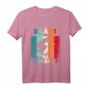 Kinder Bääm! Ich bin 7 Geburtstag T-Shirt für Jungen und Mädchen – Lustiges Geburtstags T-Shirt mit Roller-Motiv für 7-Jährige