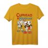 HapDog Mugman Dynamic Duo Graphic T-Shirt - Offiziell lizenziertes Geschenk für Gamer und Geburtstagsfeier