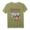 HapDog Mugman Dynamic Duo Graphic T-Shirt - Offiziell lizenziertes Geschenk für Gamer und Geburtstagsfeier