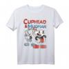 HapDog Mugman Dynamic Duo Graphic T-Shirt - Offiziell lizenziertes Geschenk für Gamer und Geburtstagsfeier