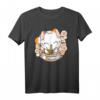 Lustiges Japanisches Anime Katze Ramen T-Shirt - Kawaii Manga Design für Anime-, Katzen- und Ramen-Fans, Damen, Herren & Kinder