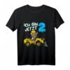Kinder Geburtstagsshirt 2 Jahre für Jungen mit Bär & Bagger Motiv – Perfektes Geschenk zum zweiten Geburtstag, ideal für Kinderparty & Geburtstagsfeier