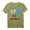 Kinder Geburtstagsshirt 2 Jahre für Jungen mit Bär & Bagger Motiv – Perfektes Geschenk zum zweiten Geburtstag, ideal für Kinderparty & Geburtstagsfeier