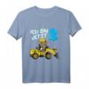 Kinder Geburtstagsshirt 2 Jahre für Jungen mit Bär & Bagger Motiv – Perfektes Geschenk zum zweiten Geburtstag, ideal für Kinderparty & Geburtstagsfeier