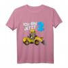Kinder Geburtstagsshirt 2 Jahre für Jungen mit Bär & Bagger Motiv – Perfektes Geschenk zum zweiten Geburtstag, ideal für Kinderparty & Geburtstagsfeier