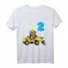 Kinder Geburtstagsshirt 2 Jahre für Jungen mit Bär & Bagger Motiv – Perfektes Geschenk zum zweiten Geburtstag, ideal für Kinderparty & Geburtstagsfeier