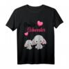 Kinder Große Schwester 2024 T-Shirt mit Elefanten – Süßes Geschenk für die Ankündigung des Geschwisterchens, Babyparty & Baby-Shower