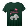 Kinder Große Schwester 2024 T-Shirt mit Elefanten – Süßes Geschenk für die Ankündigung des Geschwisterchens, Babyparty & Baby-Shower