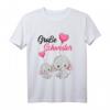 Kinder Große Schwester 2024 T-Shirt mit Elefanten – Süßes Geschenk für die Ankündigung des Geschwisterchens, Babyparty & Baby-Shower