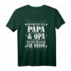 Papa & Opa Geschenk T-Shirt – Lustiges und cooles Outfit für Großvater, Papa & Enkelkinder für Vatertag & besondere Anlässe