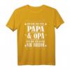 Papa & Opa Geschenk T-Shirt – Lustiges und cooles Outfit für Großvater, Papa & Enkelkinder für Vatertag & besondere Anlässe