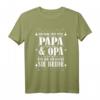 Papa & Opa Geschenk T-Shirt – Lustiges und cooles Outfit für Großvater, Papa & Enkelkinder für Vatertag & besondere Anlässe