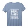 Papa & Opa Geschenk T-Shirt – Lustiges und cooles Outfit für Großvater, Papa & Enkelkinder für Vatertag & besondere Anlässe
