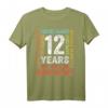 Geburtstag 12. Geburtstag Geschenk Shirt für Jungen - Klassisch geschnitten, langlebig & perfekt zum Feiern