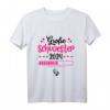 Kinder Ich werde Große Schwester 2024 Schwangerschaft Verkündung T-Shirt – Süßes Familiengeschenk zur Babyankündigung