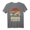 Mamasaurus Rex Mutter Dinosaurier Familien T-Shirt – Perfektes Geschenk für Mutter, Oma & Familie zum Muttertag, Geburtstag oder Schwangerschaft