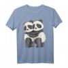 Panda Liebhaber Pandabär Mädchen Kinder T-Shirt - Süßes Geschenk für Tierliebhaberinnen, Geburtstag & Weihnachten