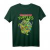 40Geburtstag Martial Artists T-Shirt – Offiziell lizenziertes Ninja Turtles Merchandise für den besonderen Tag
