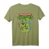 40Geburtstag Martial Artists T-Shirt – Offiziell lizenziertes Ninja Turtles Merchandise für den besonderen Tag