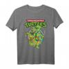 40Geburtstag Martial Artists T-Shirt – Offiziell lizenziertes Ninja Turtles Merchandise für den besonderen Tag