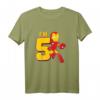Kinder Marvel Iron Man T-Shirt zum 5. Geburtstag - Offiziell lizenziertes Marvel Merchandise für kleine Superhelden