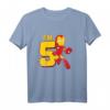 Kinder Marvel Iron Man T-Shirt zum 5. Geburtstag - Offiziell lizenziertes Marvel Merchandise für kleine Superhelden