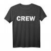 CREW T-Shirt für Lichttechniker, Tontechniker & Veranstaltungsteam – Retro Look, Team Kleidung & Geschenkidee für Technikprofis bei Konzerten, Touren & Events