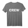 CREW T-Shirt für Lichttechniker, Tontechniker & Veranstaltungsteam – Retro Look, Team Kleidung & Geschenkidee für Technikprofis bei Konzerten, Touren & Events