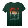 14. Geburtstag Jungen Video Gamer Level 14 Unlocked T-Shirt – Perfektes Geschenk für Teenager Gamer bei Geburtstagsfeiern und LAN-Partys